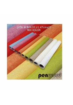 Juta w rolce kolorowa 47x182cm MIX