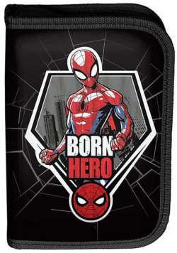 Piórnik z wyposażeniem Spiderman SP21GS-001 PASO