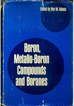 Born Metallo-Born Compunds and Boranes