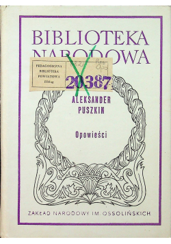 Aleksander Puszkin opowieści