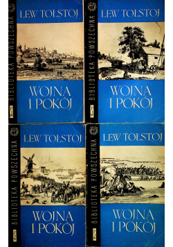 Wojna i pokój 4 tomy