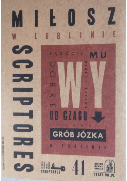 Miłosz w Lublinie scriptores