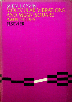 Molecular vibrations and mean square amplitudes