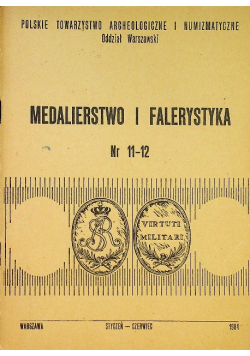 Medalierstwo i Falerystyka nr 11 - 12