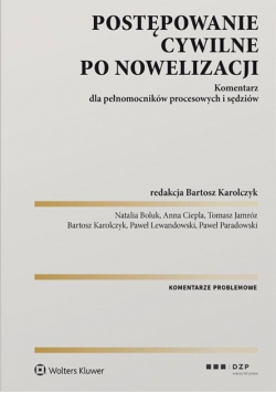 Postępowanie cywilne po nowelizacji