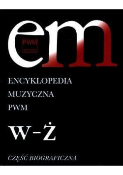 Encyklopedia muzyczna W Ż