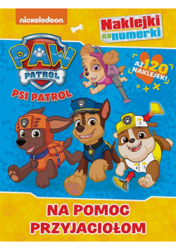 Psi Patrol. Naklejki na numerki