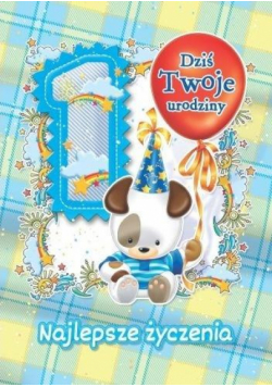Kartka okolicznościowa Urodziny Roczek MF01