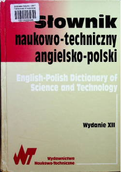 Słownik naukowo techniczny angielsko polski