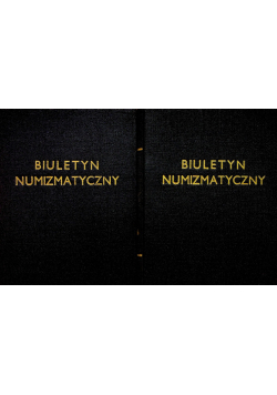 Biuletyn Numizmatyczny numer 1 do 18