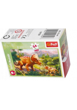 Puzzle 54 mini Niesamowite dinozaury 2 TREFL
