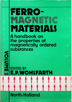 Ferromagnetic Materials vol 2