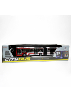 Autobus przegubowy na radio