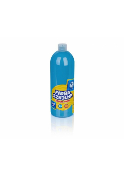 Farba szkolna niebieska 1000ml ASTRA