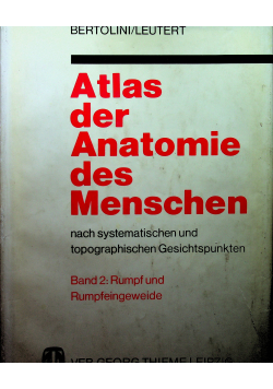 Atlas der Anatomie des Menschen Tom 2