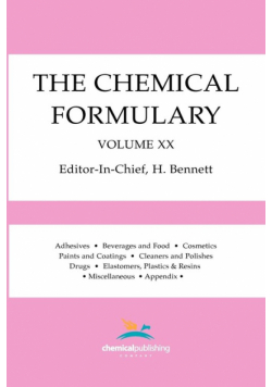 The Chemical Formulary, Volume 20