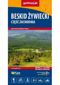 Beskid Żywiecki, cz. zach. Mapa turyst. 1:25 000