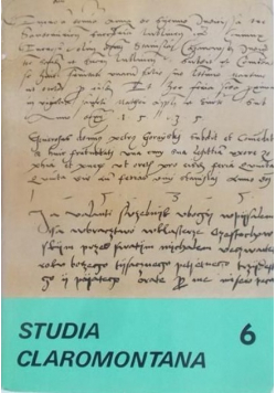 Studia Claromontana 6