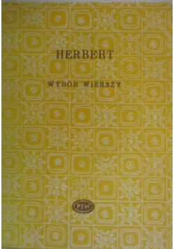 Herbert Wybór wierszy