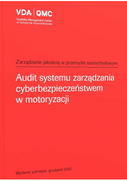 Audit systemu zarządzania cyberbezpieczeństwem w motoryzacji