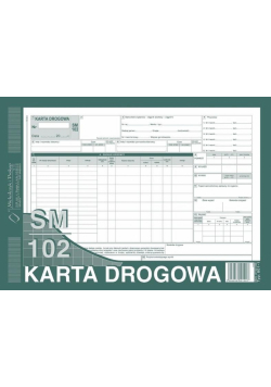 Karta drogowa SM/102 numerowana 801-1N