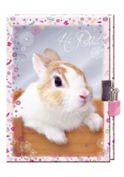 Pamiętnik z kluczykiem Rabbit