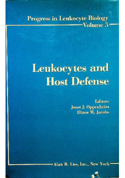 Leukocytes and host defense