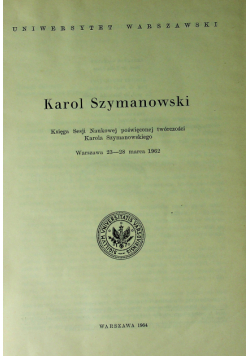 Karol Szymanowski