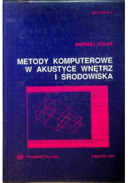 Metody komputerowe w akustyce wnętrz i środowiska
