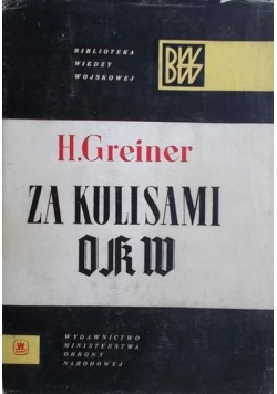 Za kulisami OKW