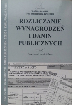 Rozliczanie wynagrodzeń i danin publicznych część I