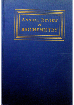 Annual Review of Biochemistry volume 29