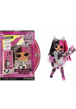 LOL Surprise OMG Remix Rock Metal Chick (4szt)