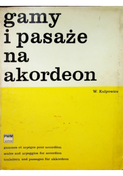 Gamy i pasaże na akordeon