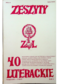 Zeszyty literackie nr 40