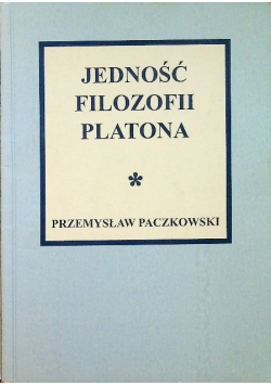 Jedność filozofii Platona