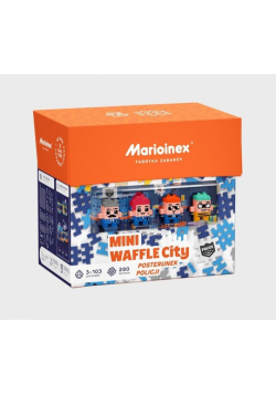 Klocki Mini Waffle City: Posterunek Policji