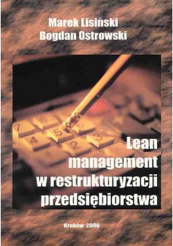 Lean management w restrukturyzacji przedsiebiorstwa
