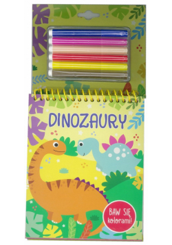 Baw się kolorami! Dinozaury