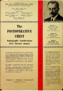 The postoperative chest