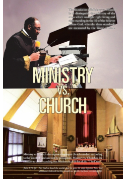 Ministry Vs. Church