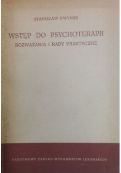 Wstęp do psychoterapii