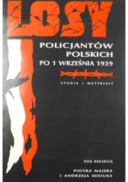 Losy policjantów polskich po 1 września 1939
