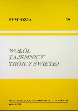 Wokół tajemnicy trójcy świętej