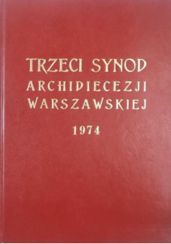 Trzeci Synod Archidiecezji Warszawskiej 1974