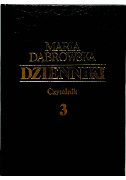 Dąbrowska Dzienniki tom 3