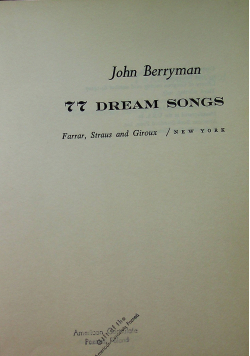 77 dream songs