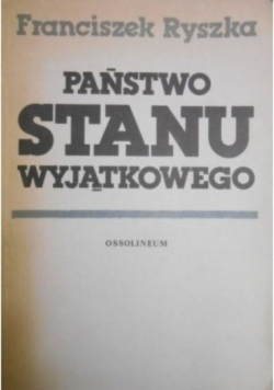 Państwo stanu wyjątkowego