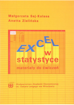 Excel w statystyce materiały do ćwiczeń z CD