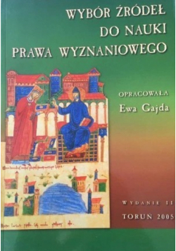 Wybór Źródeł do nauki prawa wyznaniowego